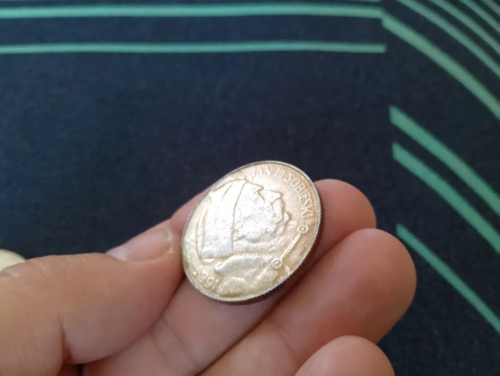 Moneta Jana III Sobieskiego 1683, 2 sztuki, monety polskie na sprzedaż